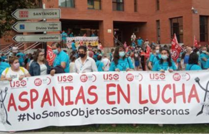 El Fondo de Solidaridad de la HOAC de Burgos colabora con la caja de resistencia de Aspanias