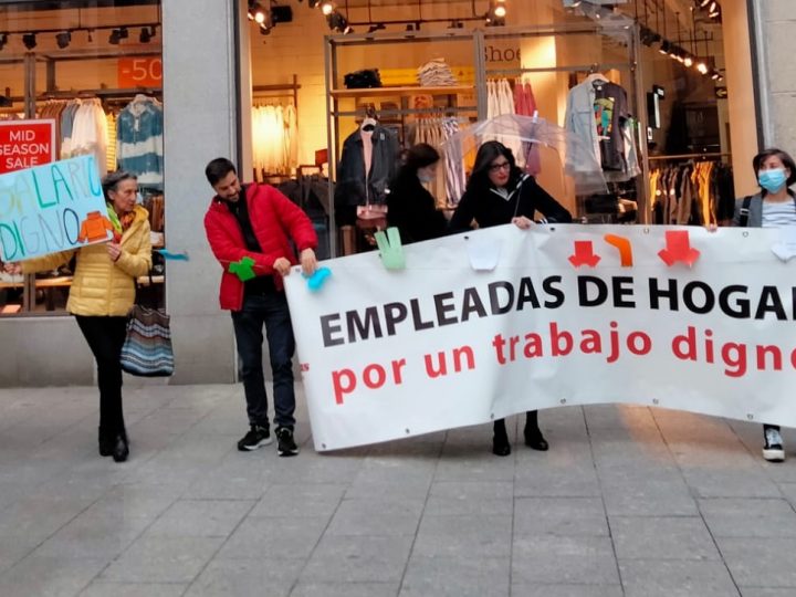 Celebración del Día Internacional de las Empleadas de Hogar en Salamanca