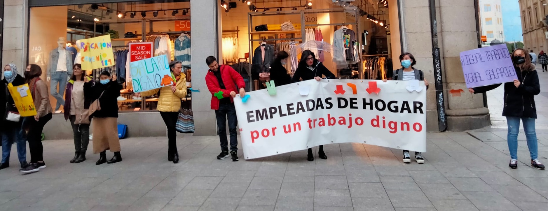 Celebración del Día Internacional de las Empleadas de Hogar en Salamanca