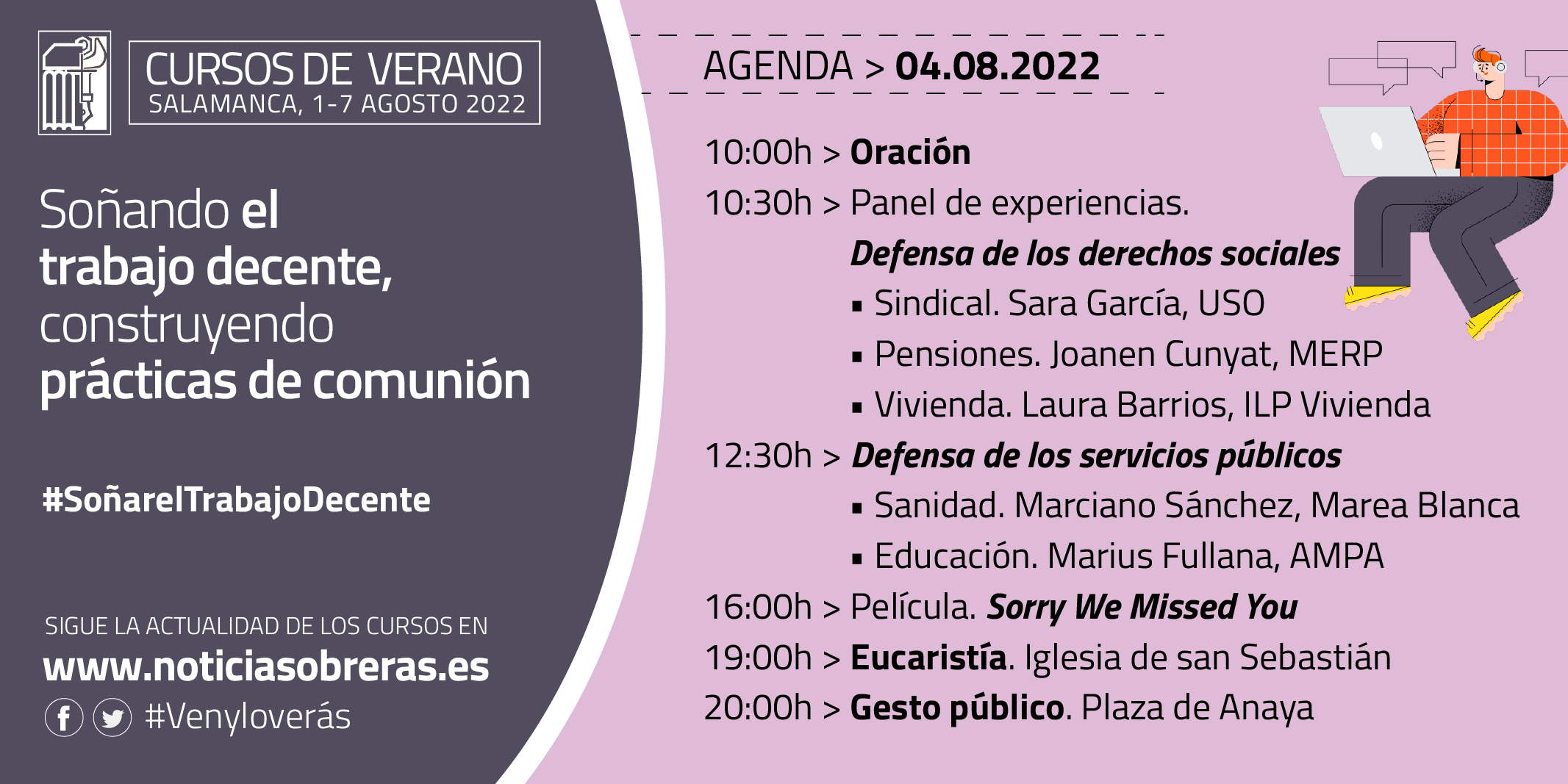 Defensa de los derechos sociales y de los servicios públicos