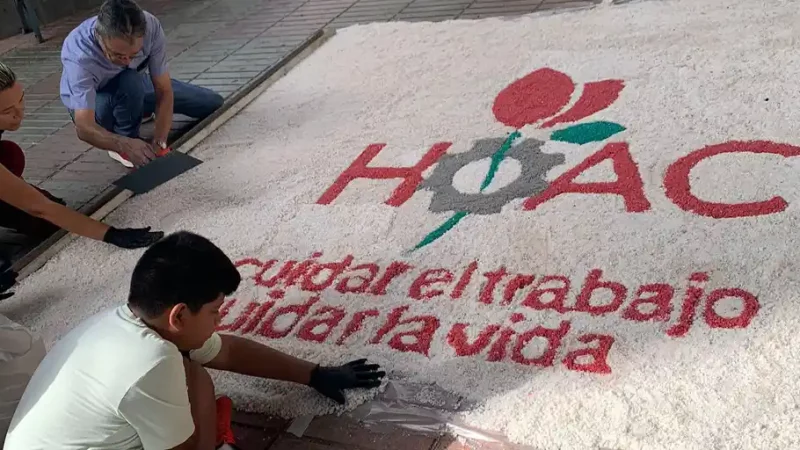 “Plántate y actúa”: la HOAC llama en Palencia a responder a la precariedad desde lo colectivo