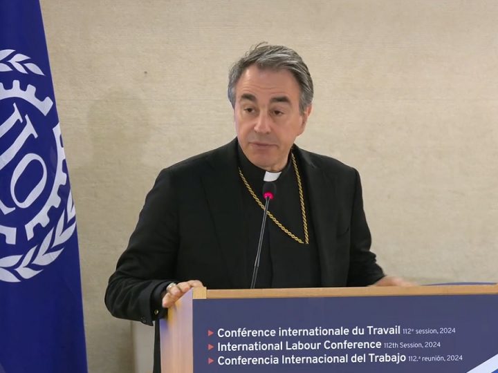 La Santa Sede pide en la OIT que los pueblos del mundo “abracen y protejan” la importancia del trabajo decente, en el camino hacia una economía del cuidado