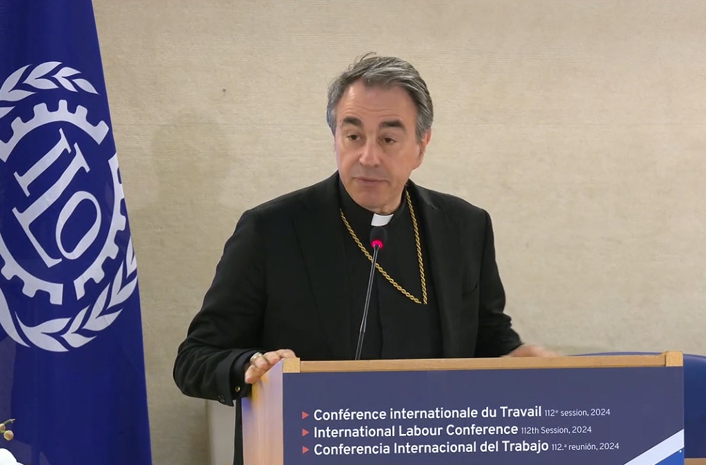 La Santa Sede pide en la OIT que los pueblos del mundo “abracen y protejan” la importancia del trabajo decente, en el camino hacia una economía del cuidado