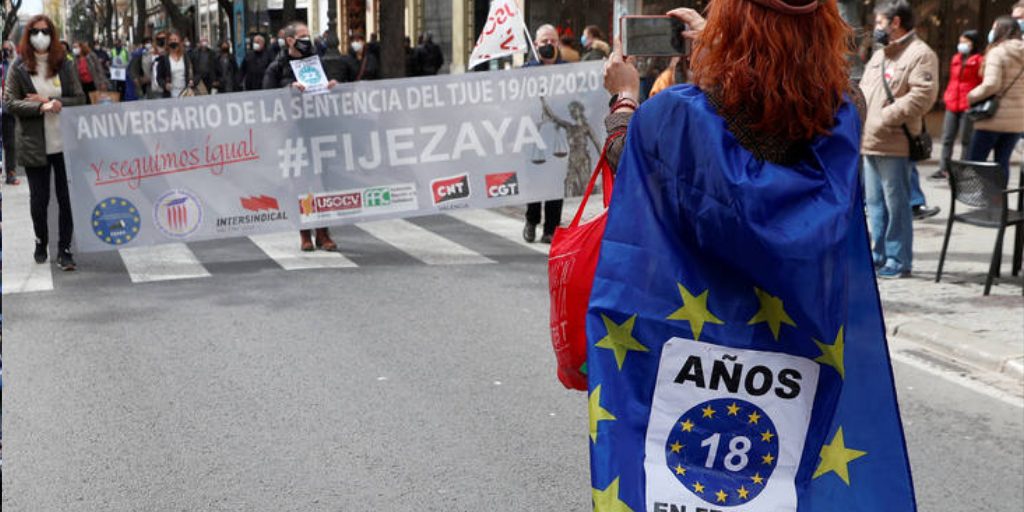 La justicia europea aconseja la conversión en fijos de las personas interinas de la Administración