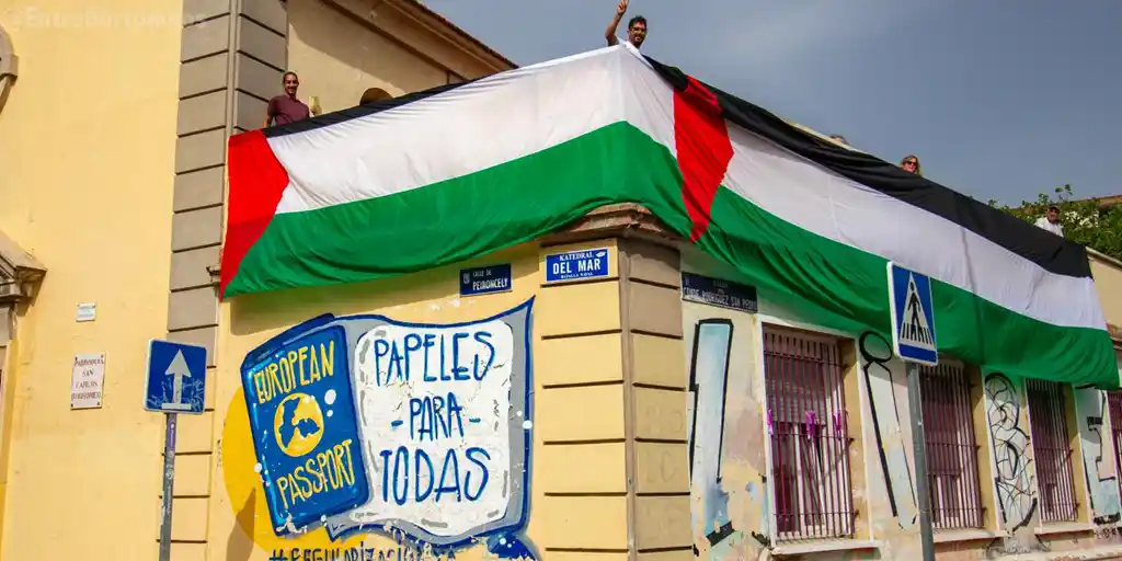 La parroquia San Carlos Borromeo acoge un encierro en solidaridad con Palestina