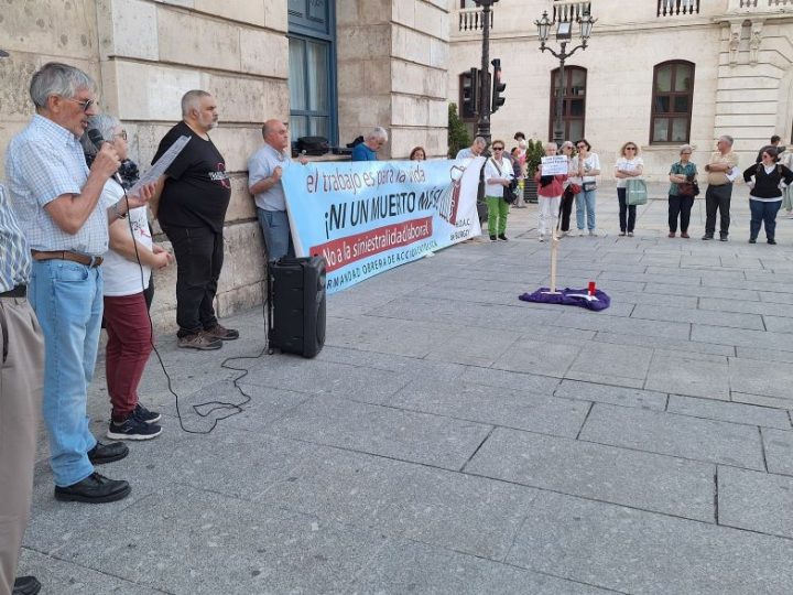 Trabajadores cristianos de Burgos convocan una concentración por las últimas víctimas de la siniestralidad laboral