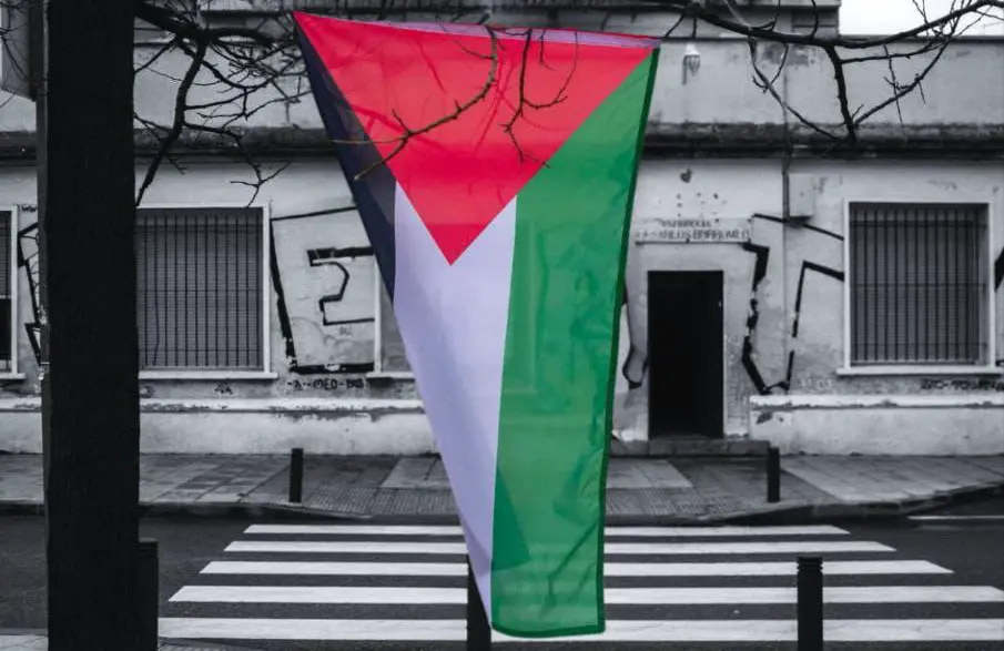Encierro por Palestina en Madrid