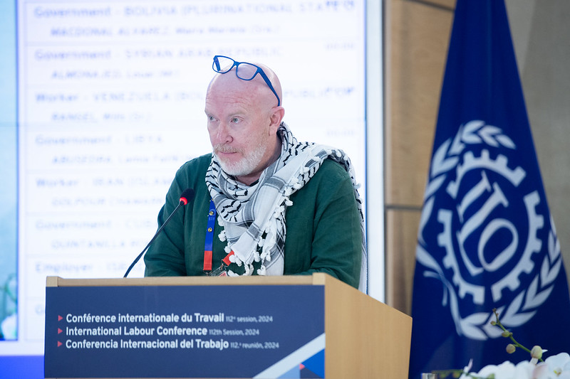 Jesús Gallego, representante de los trabajadores españoles en la OIT, describe “un escenario más cercano al infierno” en Palestina