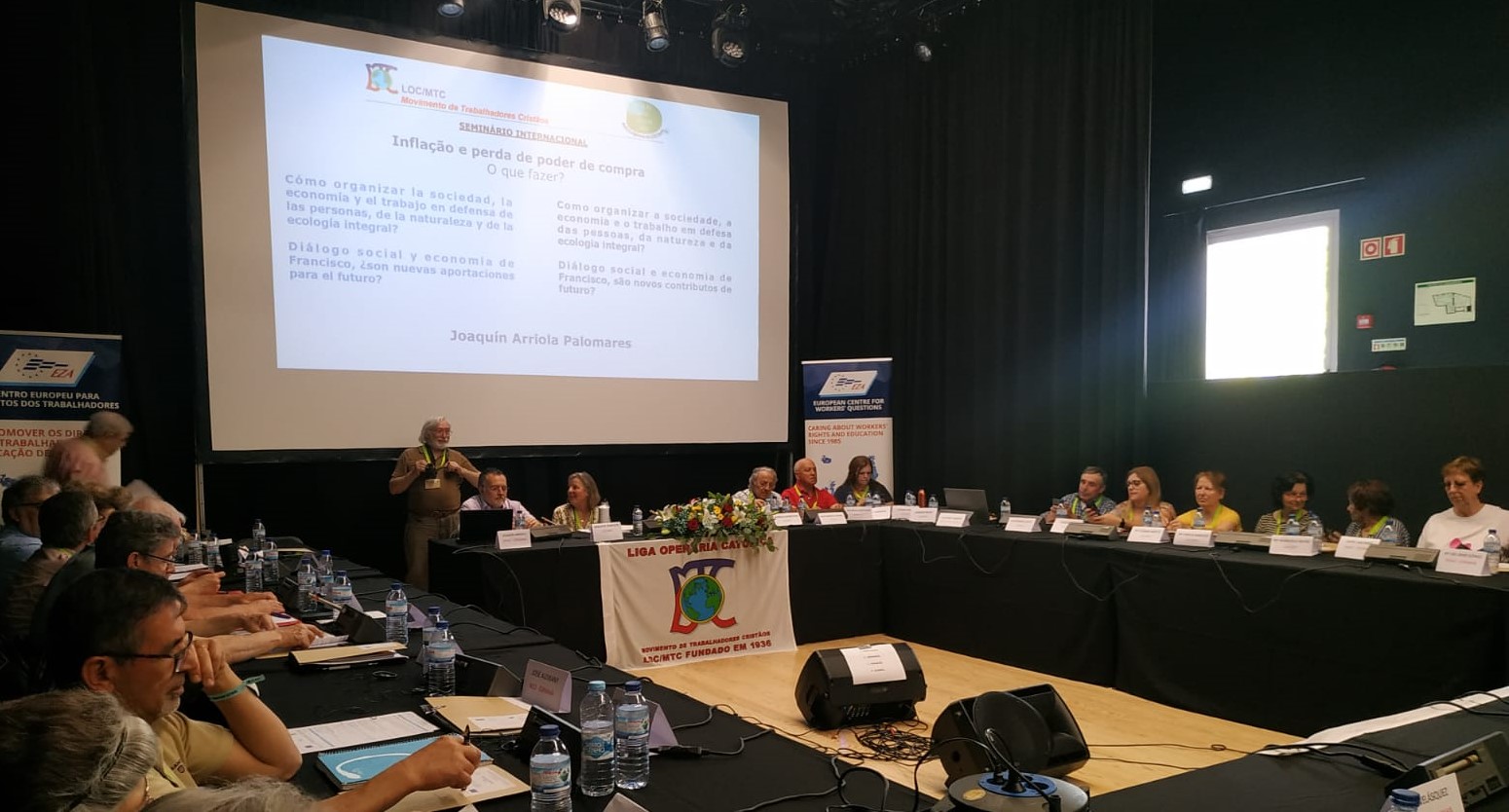 Un seminario internacional de trabajadores cristianos reclama políticas para una economía al servicio de la persona