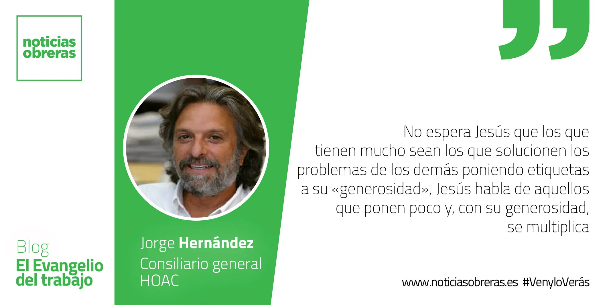 «Comerán y sobrará»