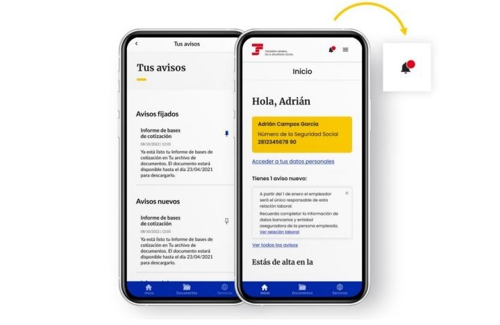 La Seguridad Social presenta una aplicación para realizar trámites, consultar documentos y obtener el “Informe de vida laboral”