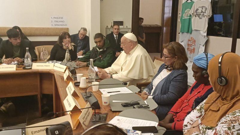 Francisco reivindica la compasión como motor indispensable para alcanzar la justicia social