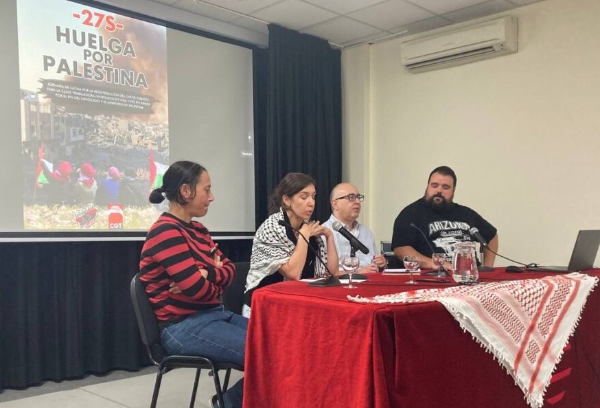 Huelga general contra el “genocidio” en Palestina el 27 de septiembre