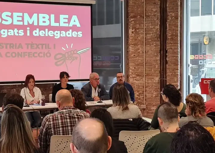 Huelga en el sector textil y de la confección en reivindicación de mejores condiciones de trabajo