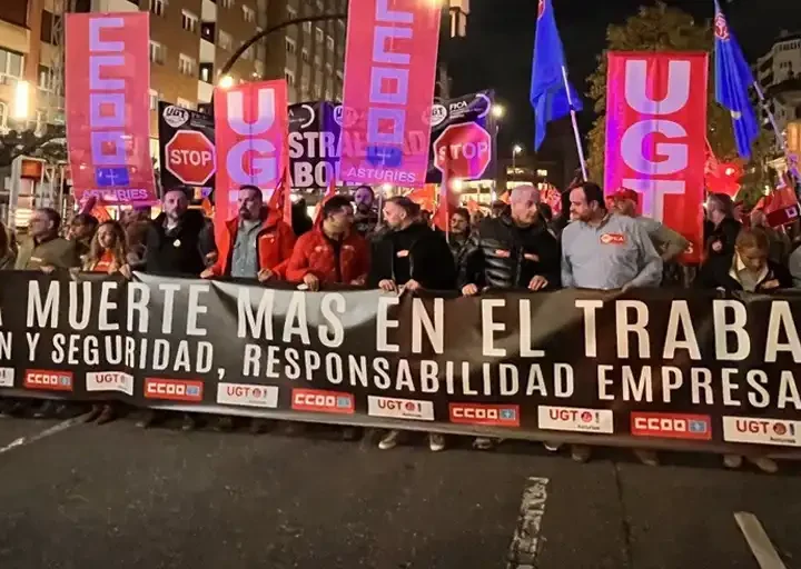 Toman impulso las movilizaciones contra la siniestralidad laboral