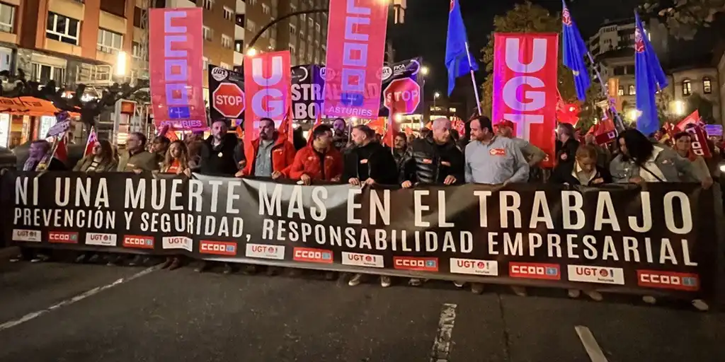 Toman impulso las movilizaciones contra la siniestralidad laboral
