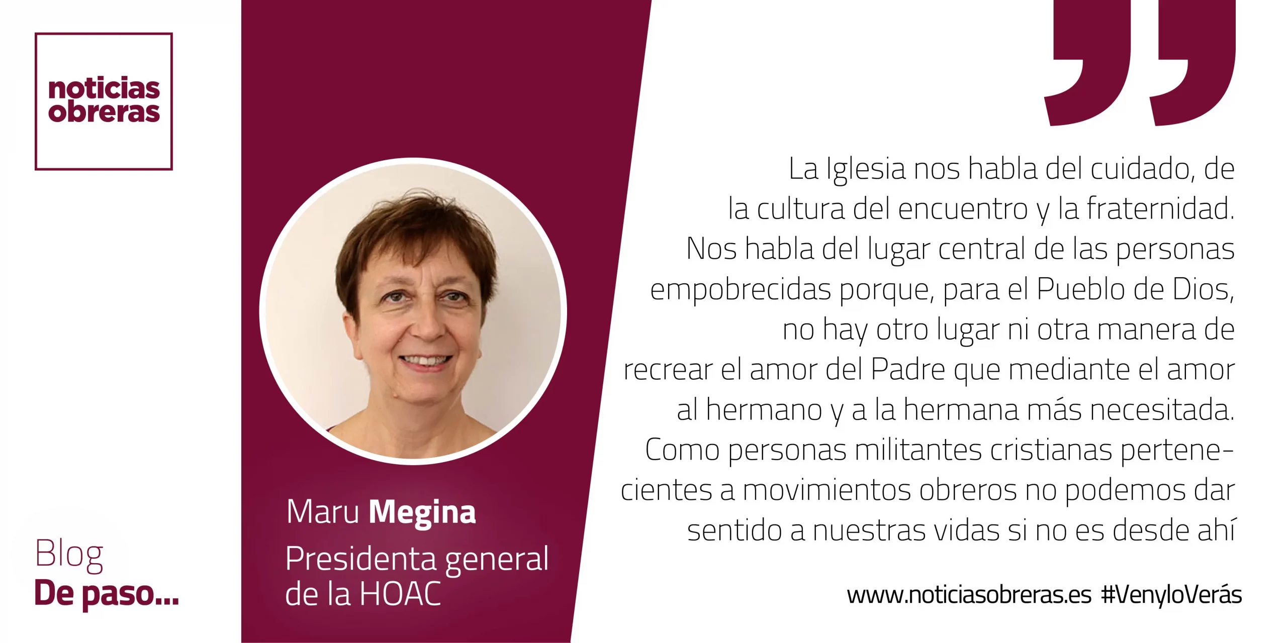 La pastoral del trabajo sigue siendo muy necesaria