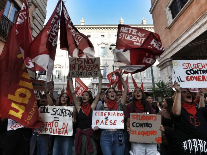 El Gobierno Meloni criminaliza la protesta social