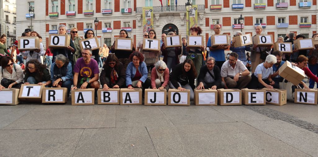 Un grito por la dignidad humana y la justicia social: ¡exigimos trabajo decente!