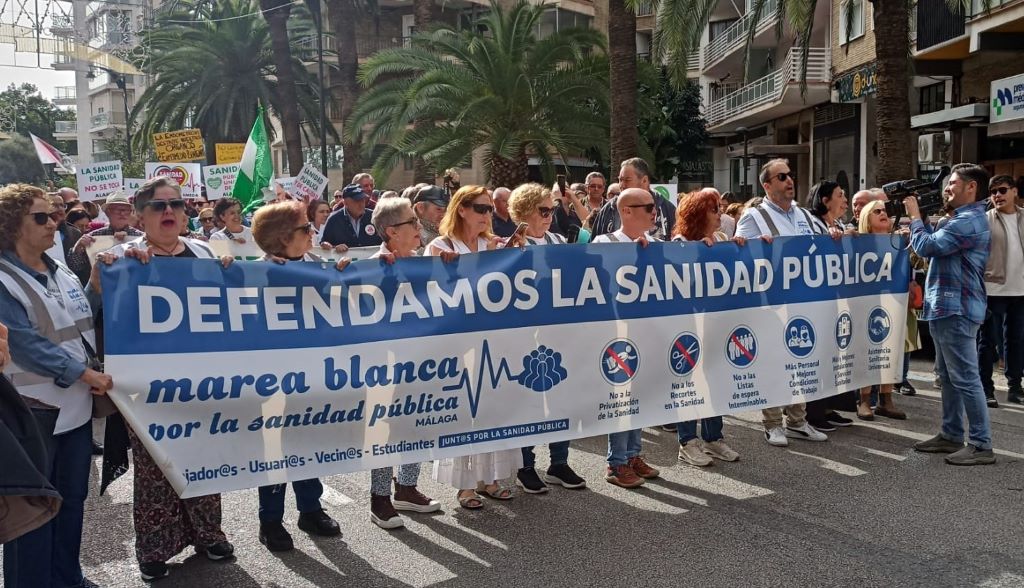 Trabajadores cristianos se unen a las manifestaciones andaluzas por la sanidad pública