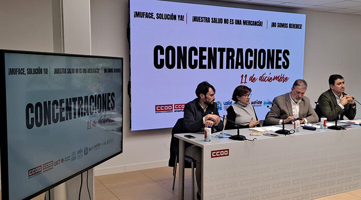 Los sindicatos exigen un plan urgente para garantizar la asistencia sanitaria de 1,5 millones de empleados públicos