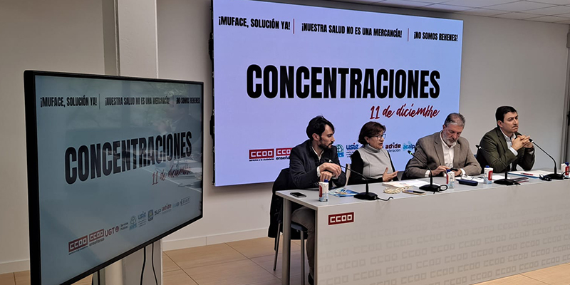 Los sindicatos exigen un plan urgente para garantizar la asistencia sanitaria de 1,5 millones de empleados públicos