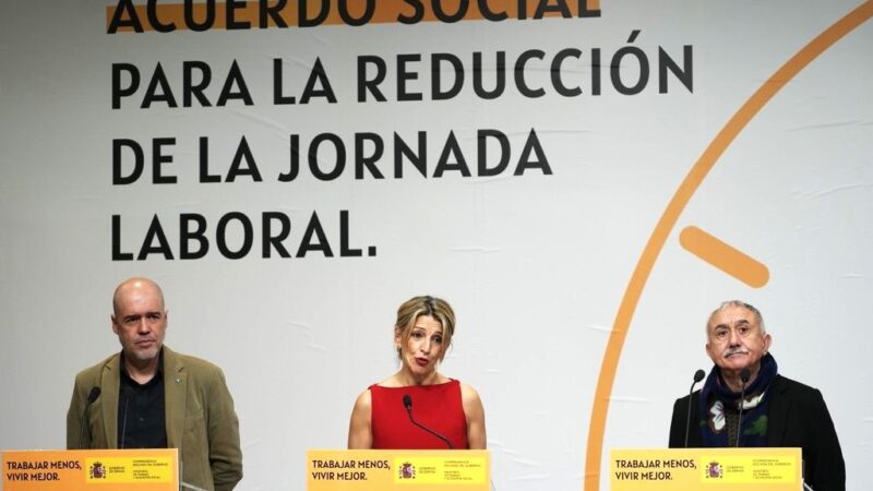 El Consejo de Ministros aprueba este martes la reducción de la jornada laboral