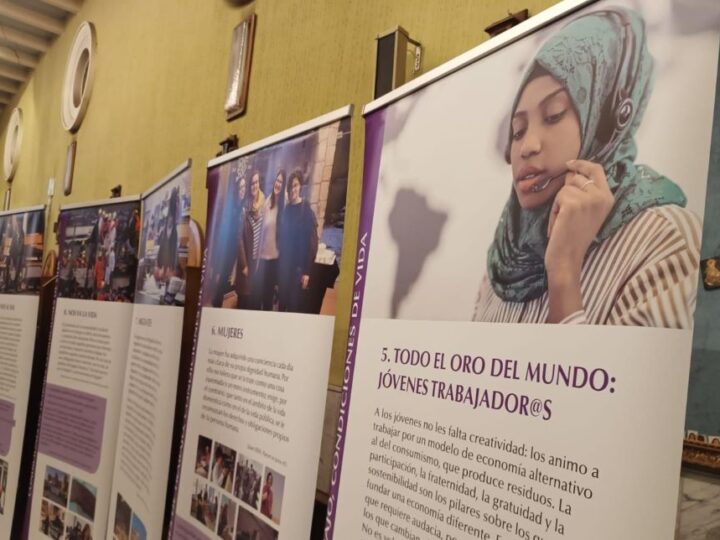 La muestra “Rostros y retos del mundo del trabajo” llega a Madrid