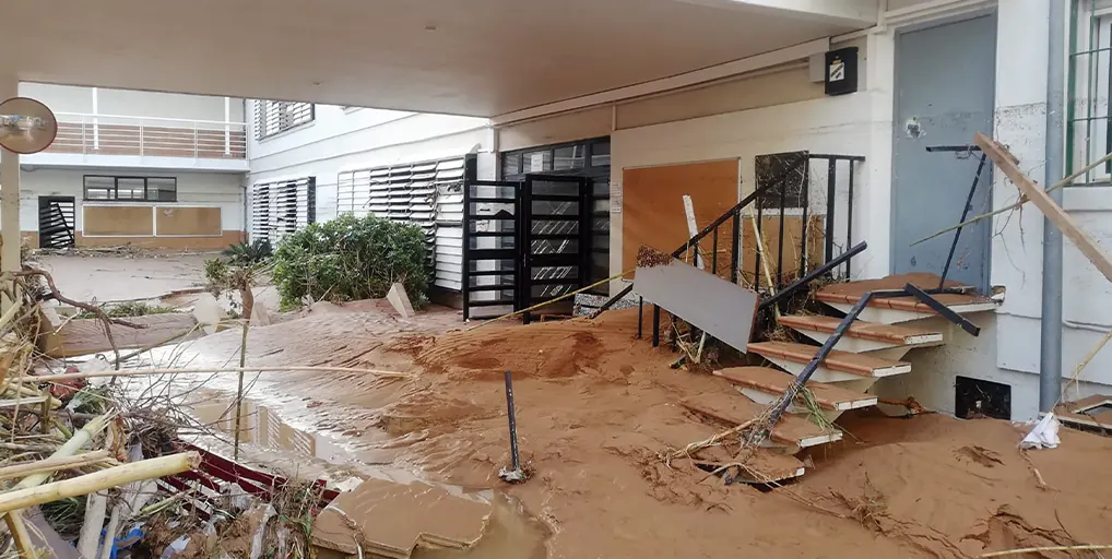 «Mobilització» en un instituto afectado por la dana