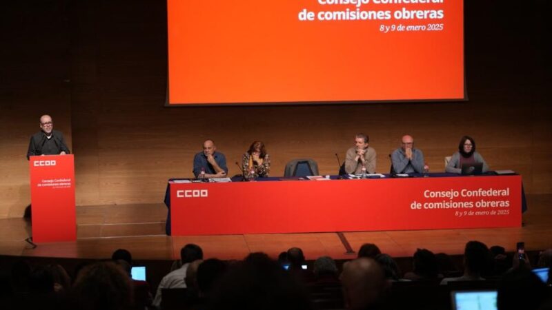 CCOO fija su agenda para 2025: empleo, vivienda, salarios, reducción de la jornada laboral y reforma fiscal