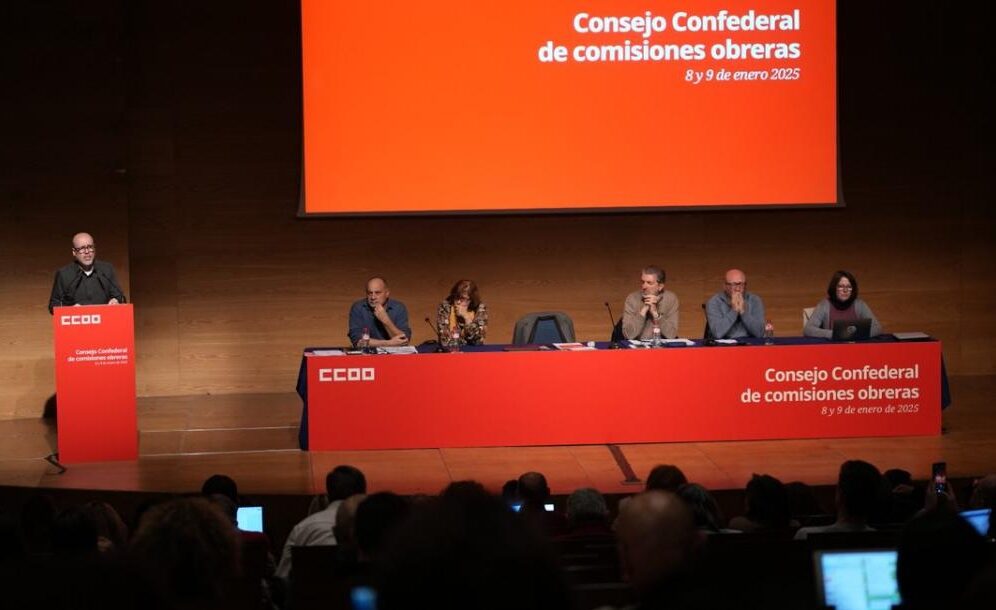 CCOO fija su agenda para 2025: empleo, vivienda, salarios, reducción de la jornada laboral y reforma fiscal