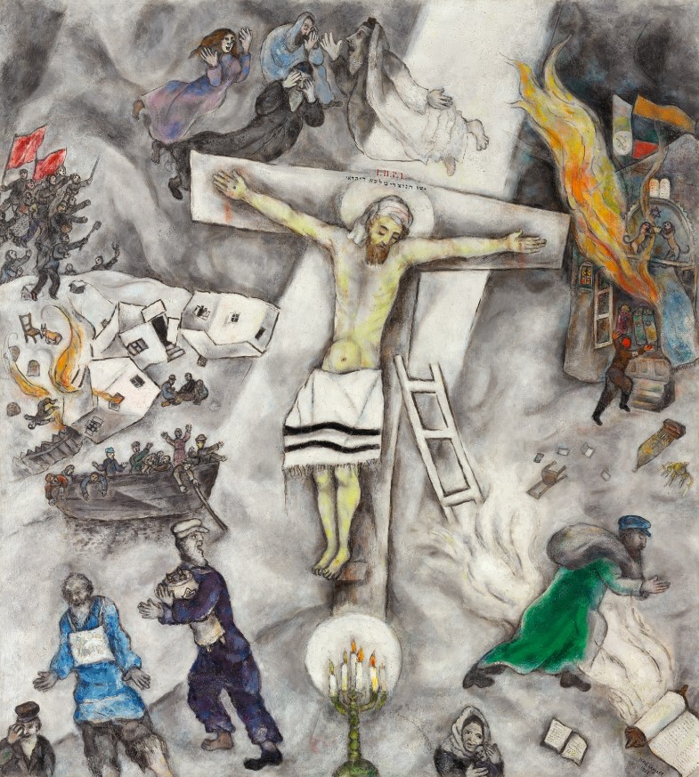 La crucifixión blanca y el dolor del mundo