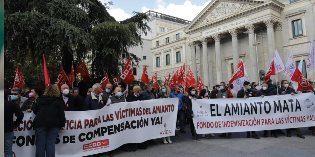 Las víctimas de amianto elevan una queja al Defensor del Pueblo por el ninguneo del Gobierno