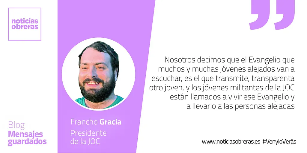 Bienaventurados los jóvenes obreros, el camino vocacional en la JOC