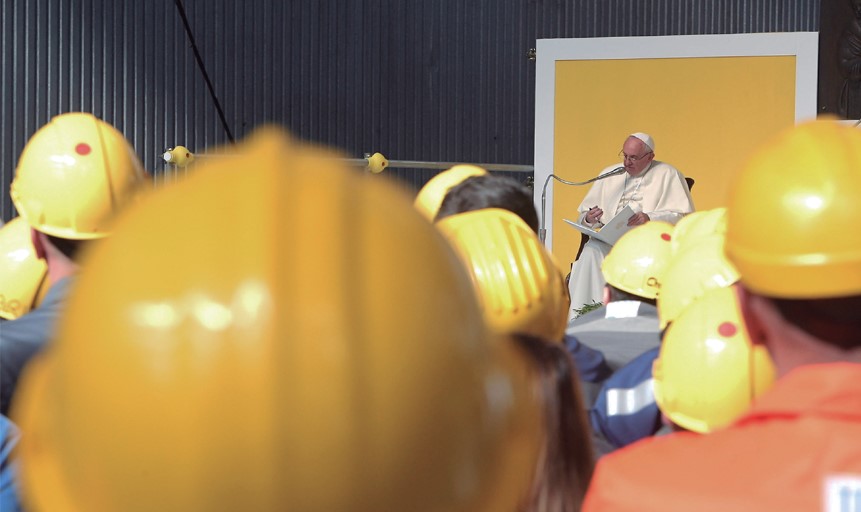 Gracias, Francisco, de parte de un sindicalista