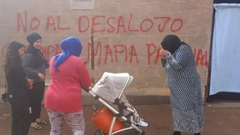 Entidades cristianas de Almería denuncian la demolición del asentamiento del cortijo El Uno en Níjar