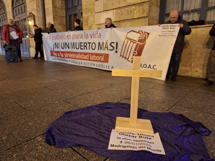 Trabajadoras y trabajadores cristianos convocan una concentración en Burgos contra la siniestralidad laboral