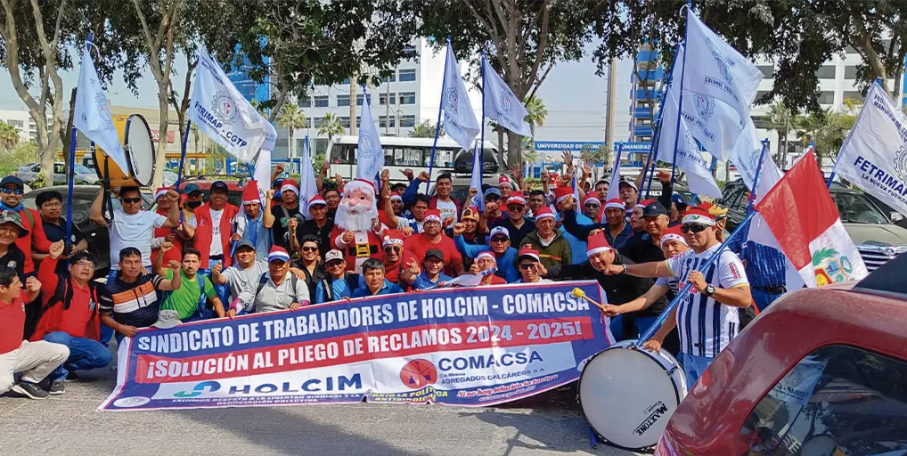 Perú: Larga huelga de los trabajadores de Holcim | Los sindicatos y la IA