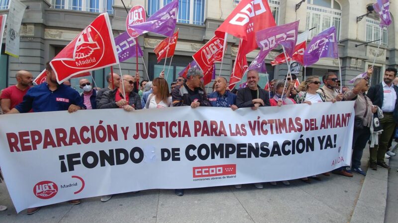 Reclaman al Senado apoyar la exención fiscal de las indemnizaciones a las víctimas de amianto