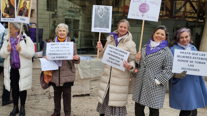 La Revuelta de Mujeres en la Iglesia clama por la igualdad en la Iglesia