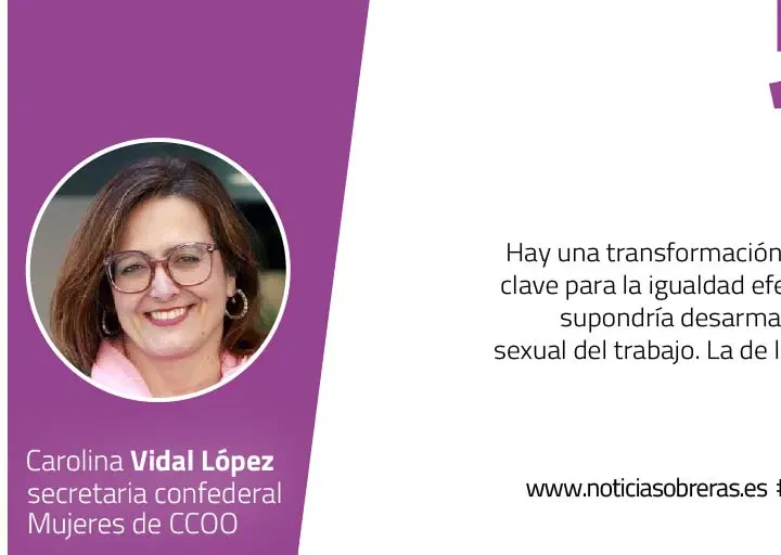 Este 8M apostamos por el feminismo sindical transformador