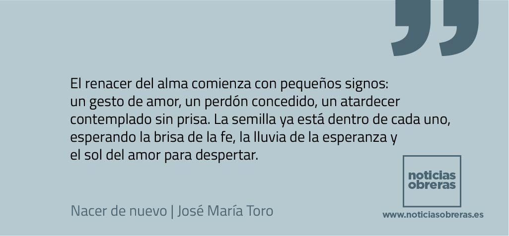 Nacer de nuevo