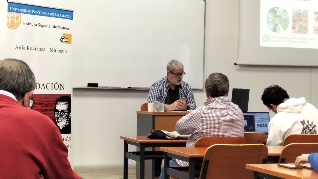 El director de pastoral del trabajo, Antonio Aranda, llama a denunciar la deshumanización del trabajo y anunciar la liberación en Jesucristo