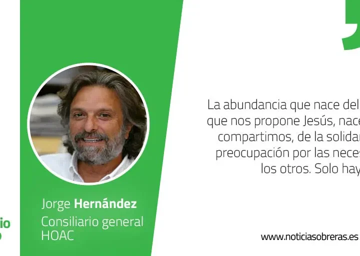 «Comieron todos y se saciaron»