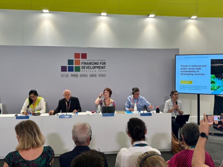 La Santa Sede llevará hoy a la cumbre de Sevilla su llamada a una reforma ética del sistema financiero global