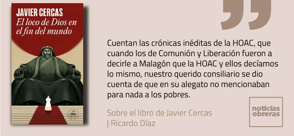 Sobre el libro de Javier Cercas