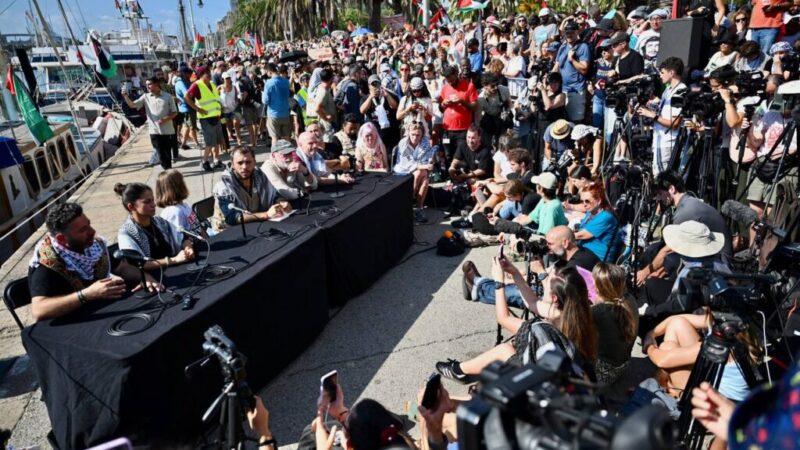 “Cada barco hacia Gaza es un grito de dignidad y un acto de humanidad frente a la barbarie”
