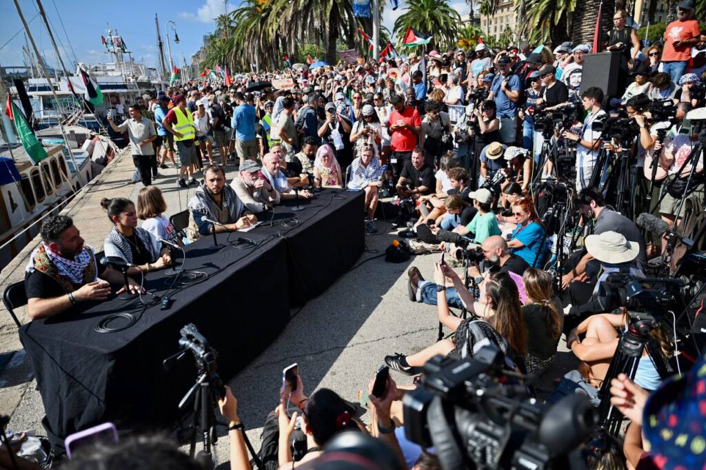 “Cada barco hacia Gaza es un grito de dignidad y un acto de humanidad frente a la barbarie”