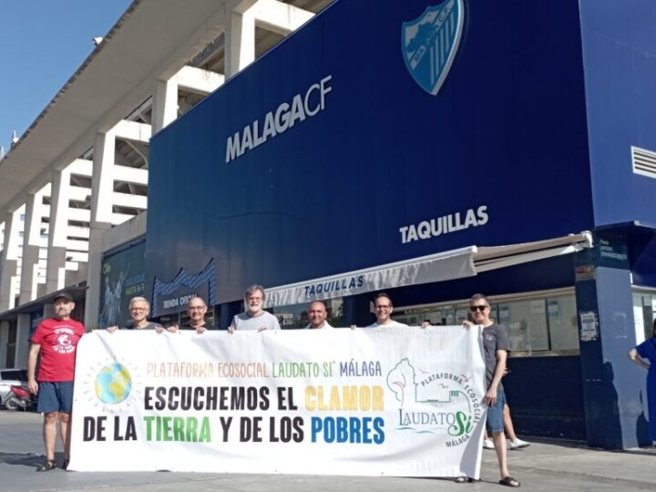 La Plataforma Ecosocial Laudato si’ Málaga continúa su campaña para reclamar inversiones ecosociales con fondos públicos