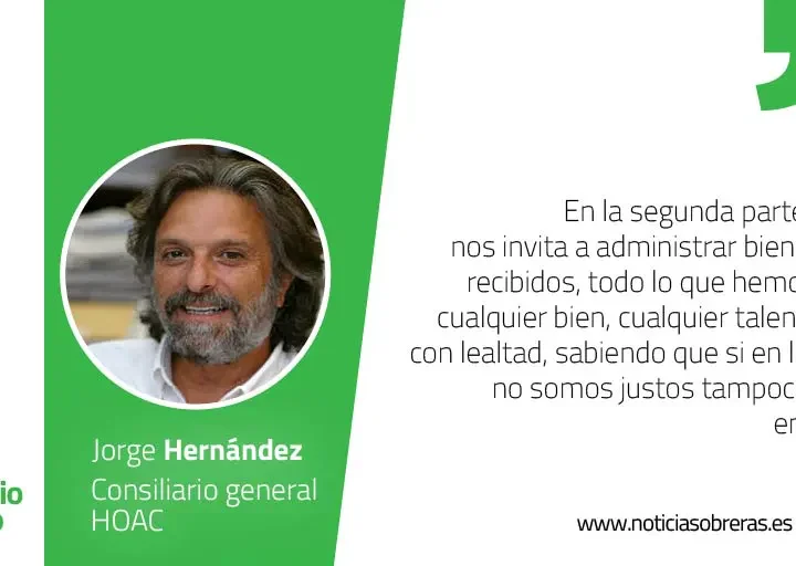 «No pueden servir a Dios y al dinero»
